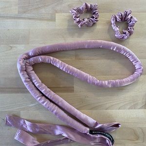 Silk curling ribbon for short hair